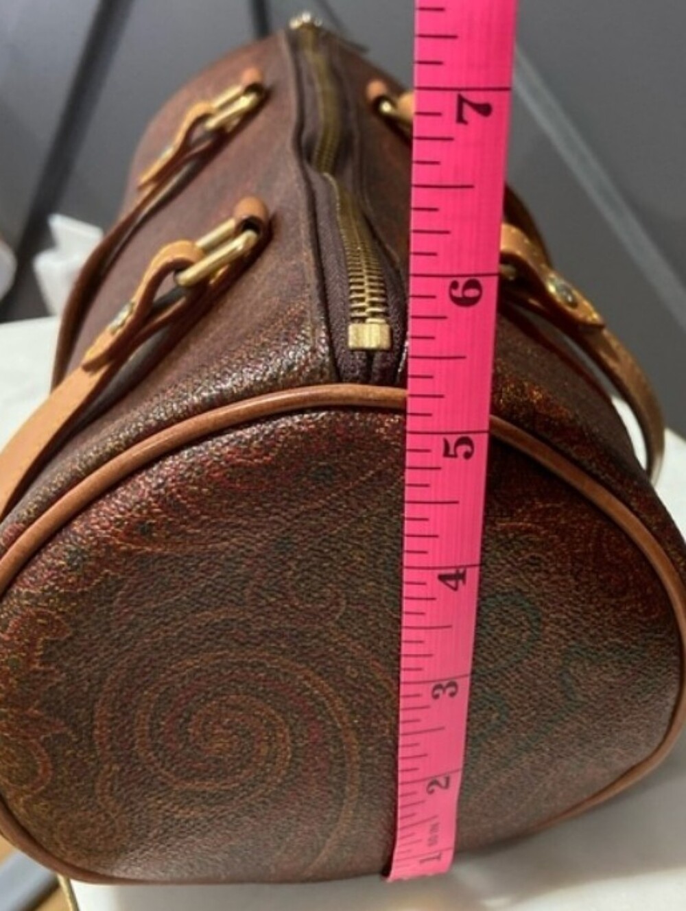 ETRO Paisley Small Barrel Bag NEW - Picture 3 of 8